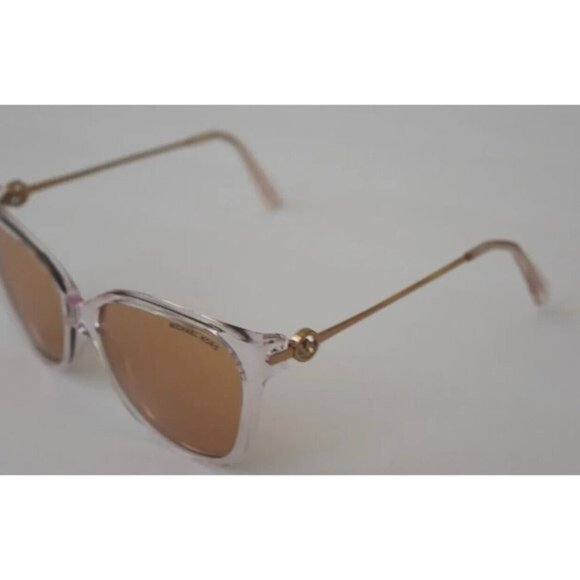 Michael Kors Marrakesh Clear RG Mirrored Sunglasses MK6006 3014R1 57-16-140 - Picture 6 of 16